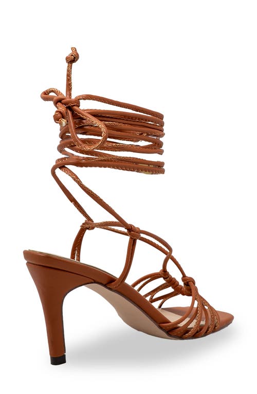 CHASE & CHLOE CHASE AND CHLOE ANKLE TIE SANDAL