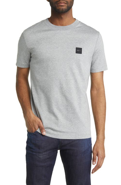 BOSS Tiburt T-Shirt in Silver at Nordstrom, Size Small