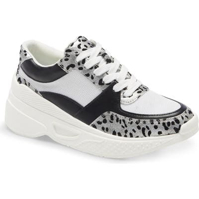 Coconuts By Matisse Sneaky Platform Wedge Sneaker, Grey