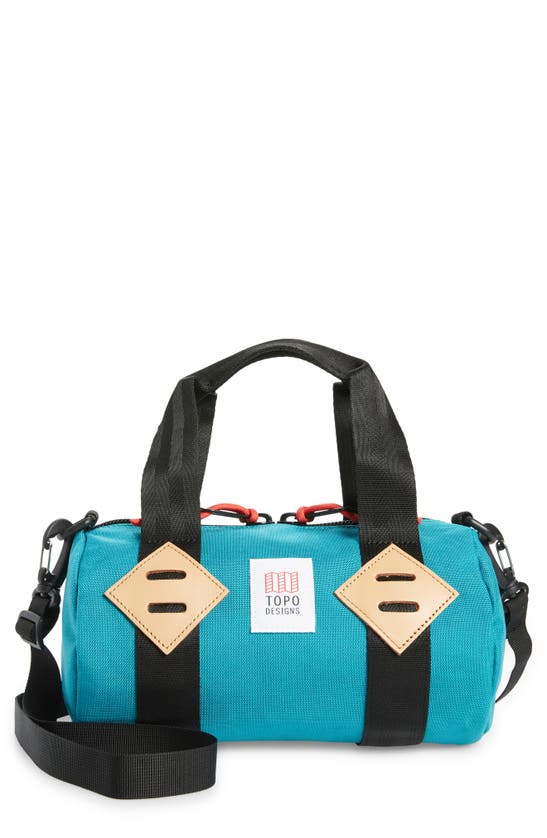 Topo Designs Classic Mini Duffle Bag In Blue
