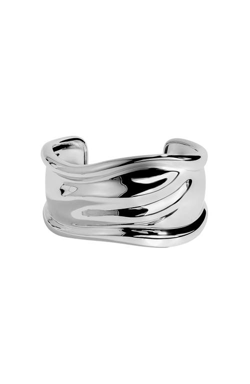 Adva Cuff Bracelet in Silver