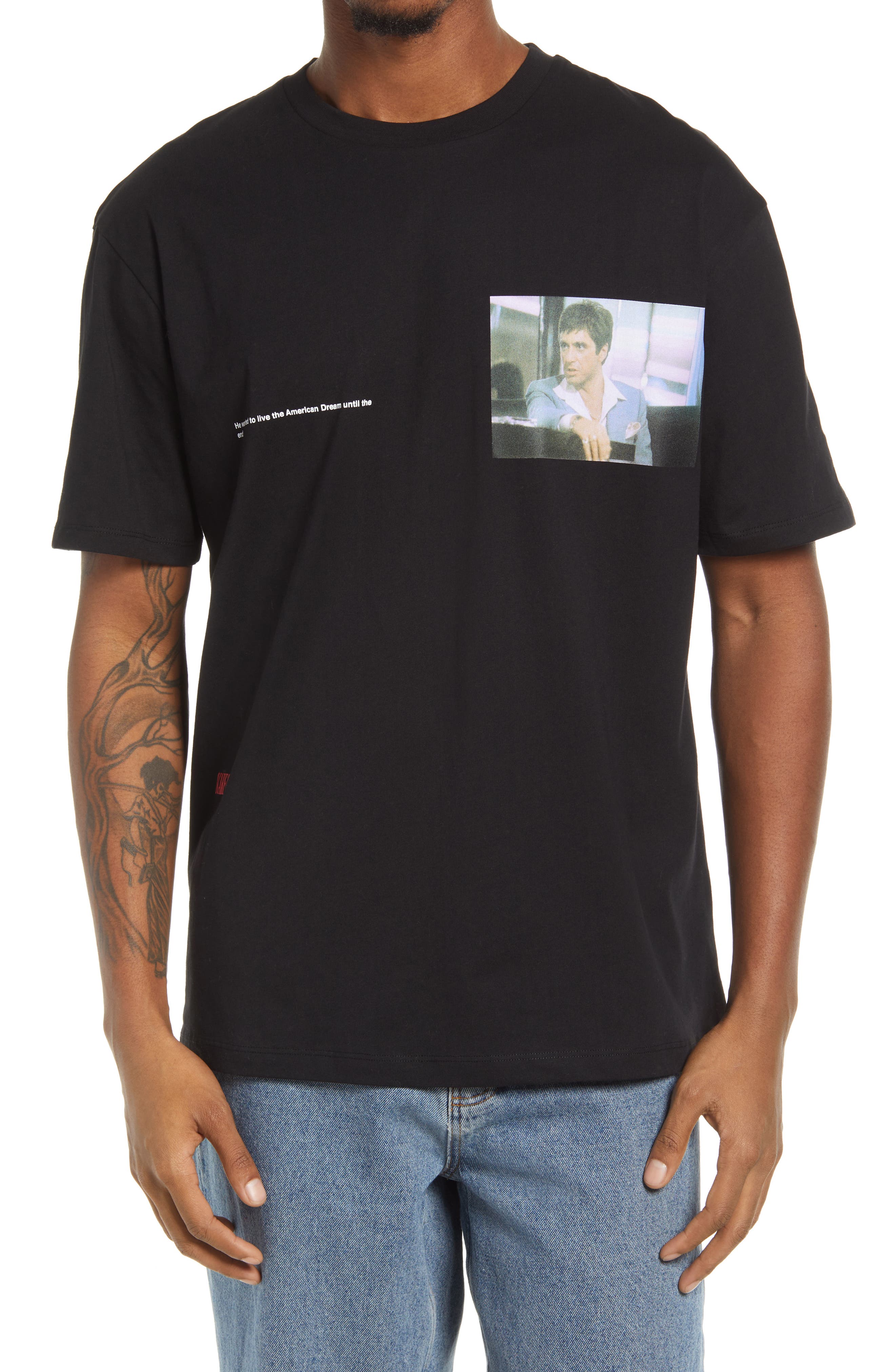 Oversize Scarface Graphic Tee 