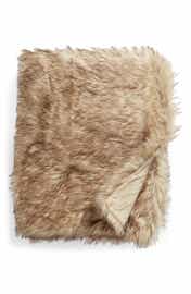 Nordstrom Luscious Faux Fur Throw Blanket | Nordstrom