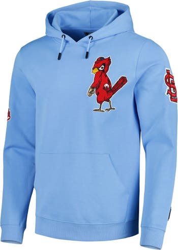 st louis cardinals hoodie light blue