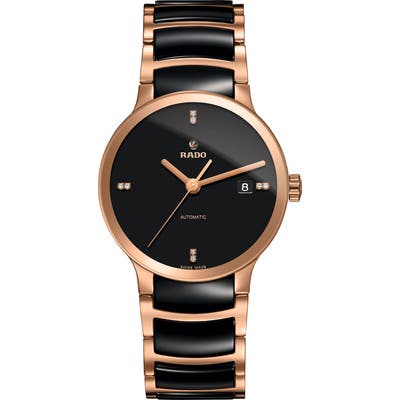 Rado Centrix Automatic Diamond Ceramic Bracelet Watch,
