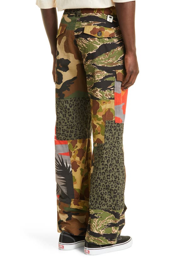 Palm Angels mix-print Cargo Trousers - Farfetch