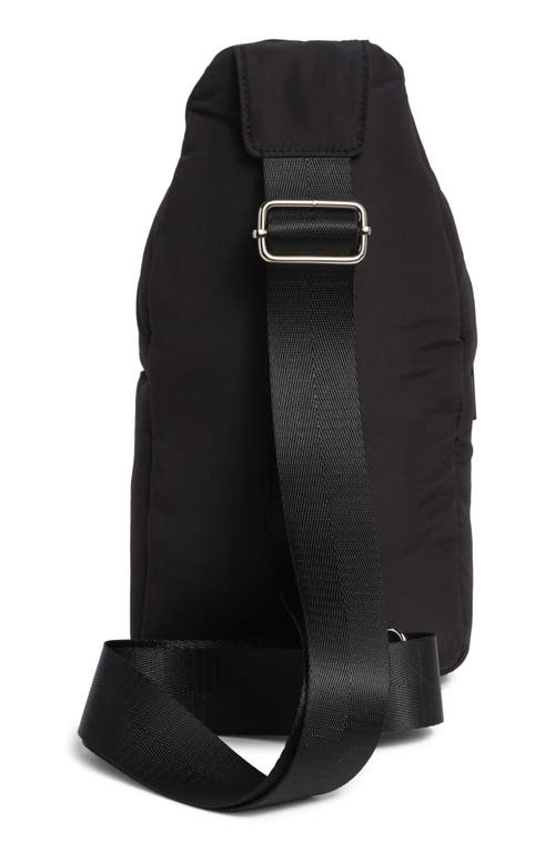 Shop Zella Small Sling Bag In Black