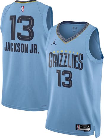 Unisex Jordan Brand Jaren Jackson Jr. Light Blue Memphis Grizzlies Swingman Jersey - Statement Edition Size: Medium