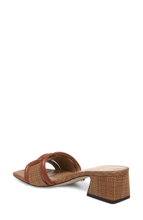 Sam Edelman Waylon Slide Sandal In Rich Cognac/cuoio
