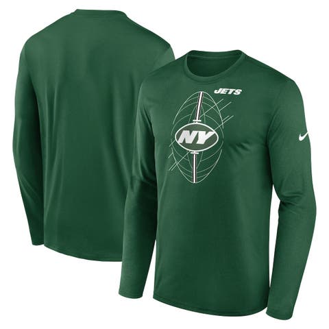 NEW YORK JETS WILDCAT BLITZ SHORT SLEEVE TONAL LEOPARD PRINT TEE