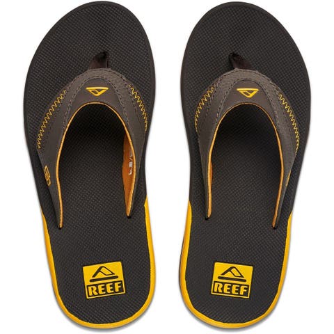 Women's REEF San Diego Padres Fanning Bottle Opener Sandals