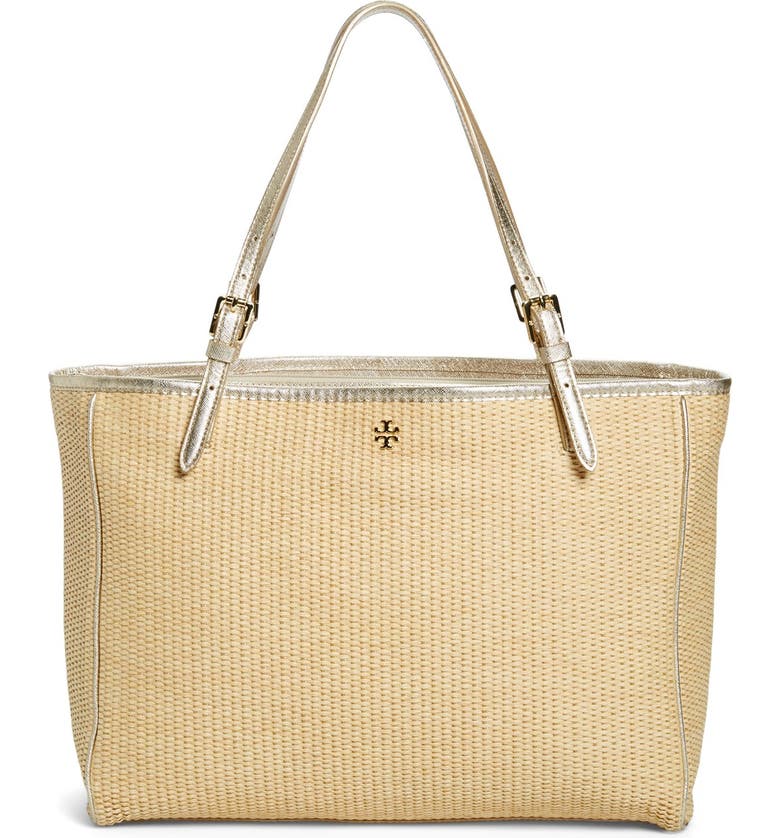 Tory Burch 'York' Straw Buckle Tote | Nordstrom