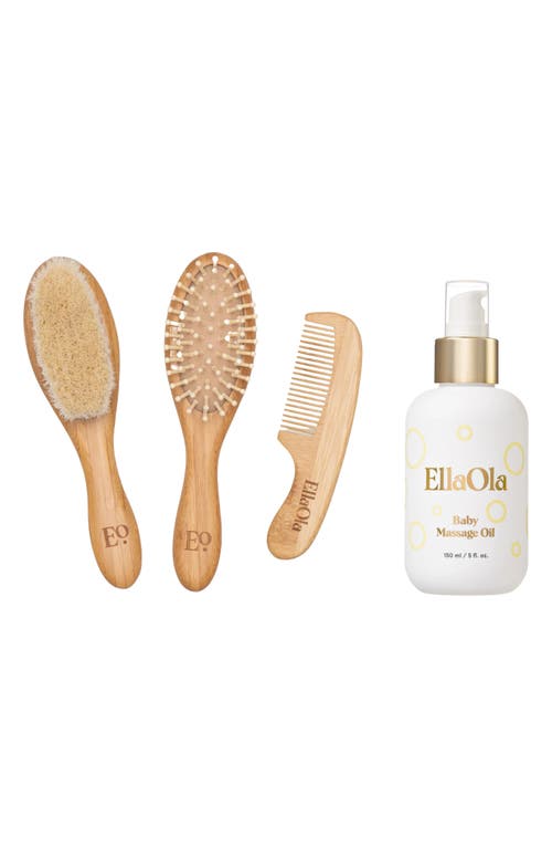 EllaOla The Cradle Cap Set in Light Brown at Nordstrom