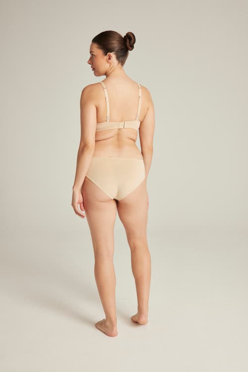 Nudea The Stretch Mid Rise Bikini Brief In Bare01