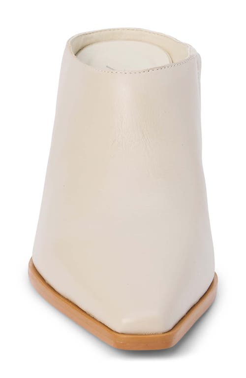 Shop Matisse Mccarthy Square Toe Mule In Bone Leather