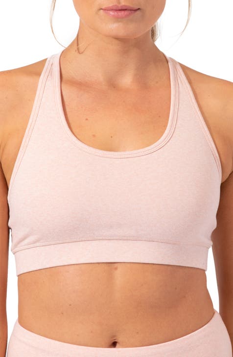Women's High Support Sports Bra - 900 Pink - Old pink - Domyos