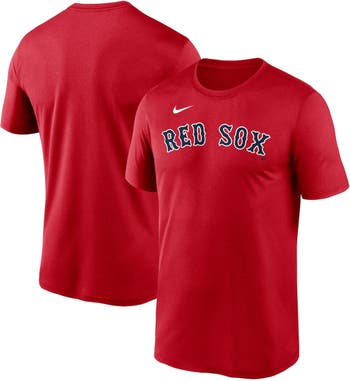 Nike Men's Nike Red Boston Red Sox Wordmark Legend Performance T