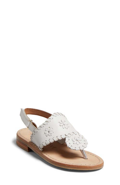 Shop Jack Rogers Jacks Slingback Sandal In White/white