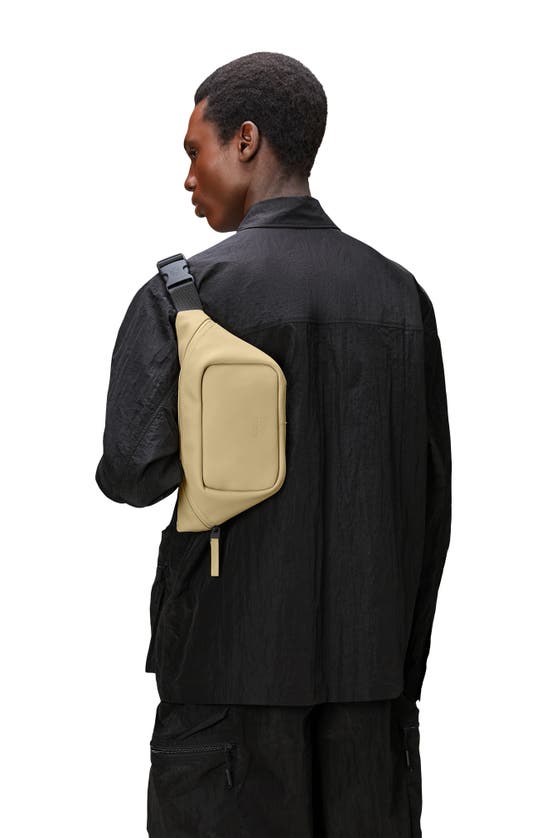 Rains Bum Mini Belt Bag - Synthetic - Beige In Sand