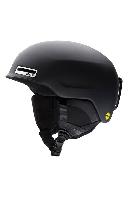 Smith Maze with MIPS Snow Helmet in Matte Black at Nordstrom, Size Small