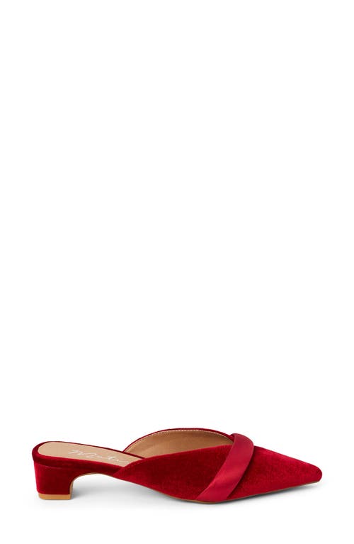 Shop Matisse Kellan Pointed Toe Mule In Red