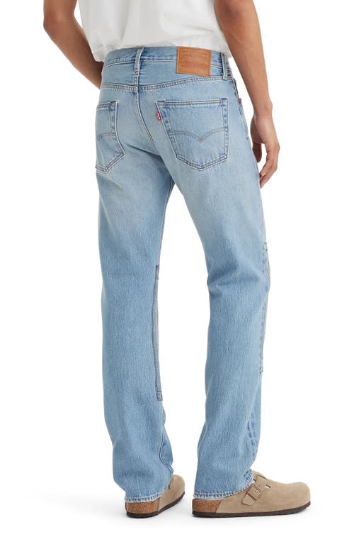 Shop Levi's 501® Original Patchwork Straight Leg Jeans In Such A Saint Dx