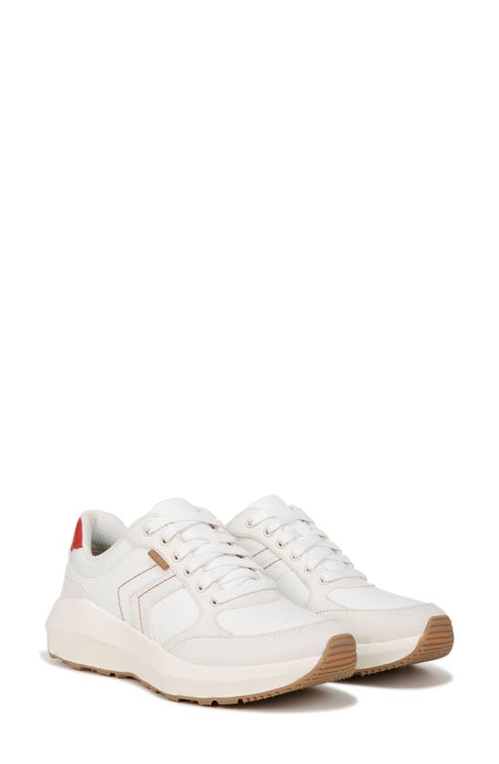 Shop Dr. Scholl's Hannah Retro Sneaker In White