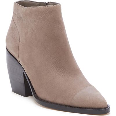 Sole Society Maevel Cap Toe Bootie, Brown