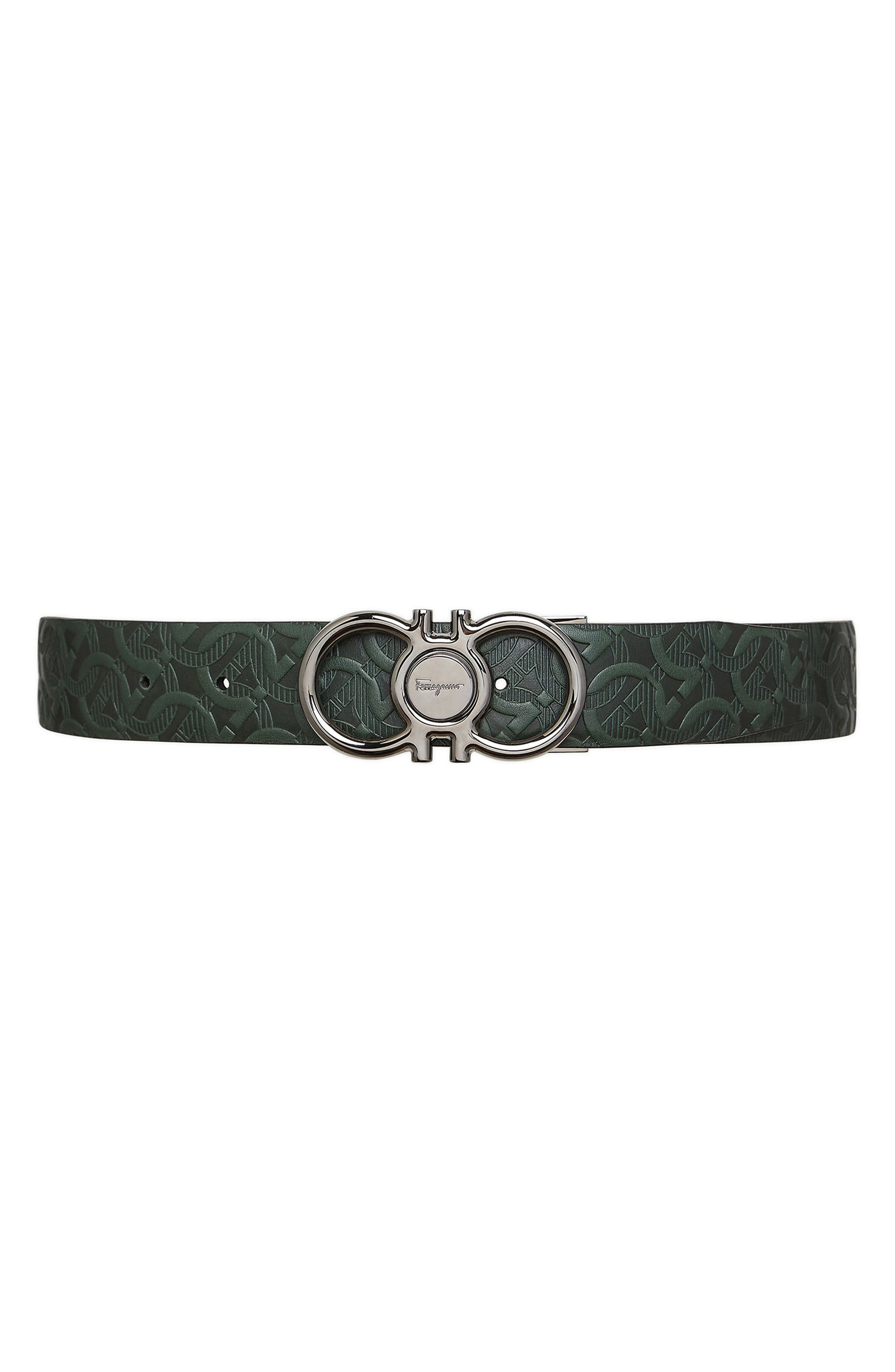 ferragamo embossed belt