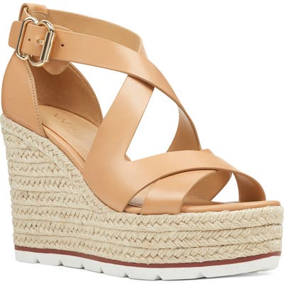Nine West Laila Espadrille Wedge Sandal, Beige
