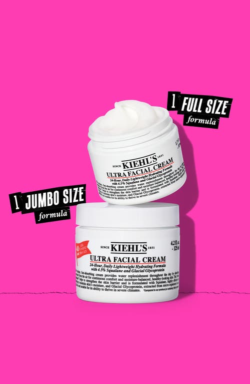 Shop Kiehl's Since 1851 Ultra Facial Cream Home & Away Duo $106 Value In No Color