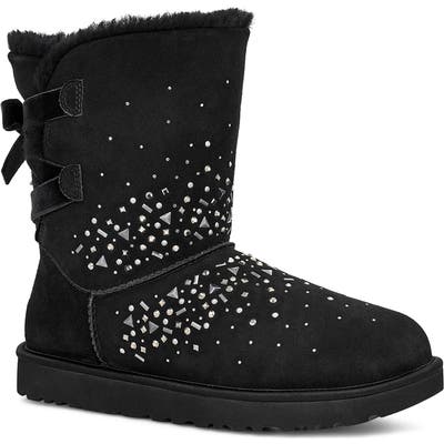 UGG Classic Galaxy Bling Short Boot, Black
