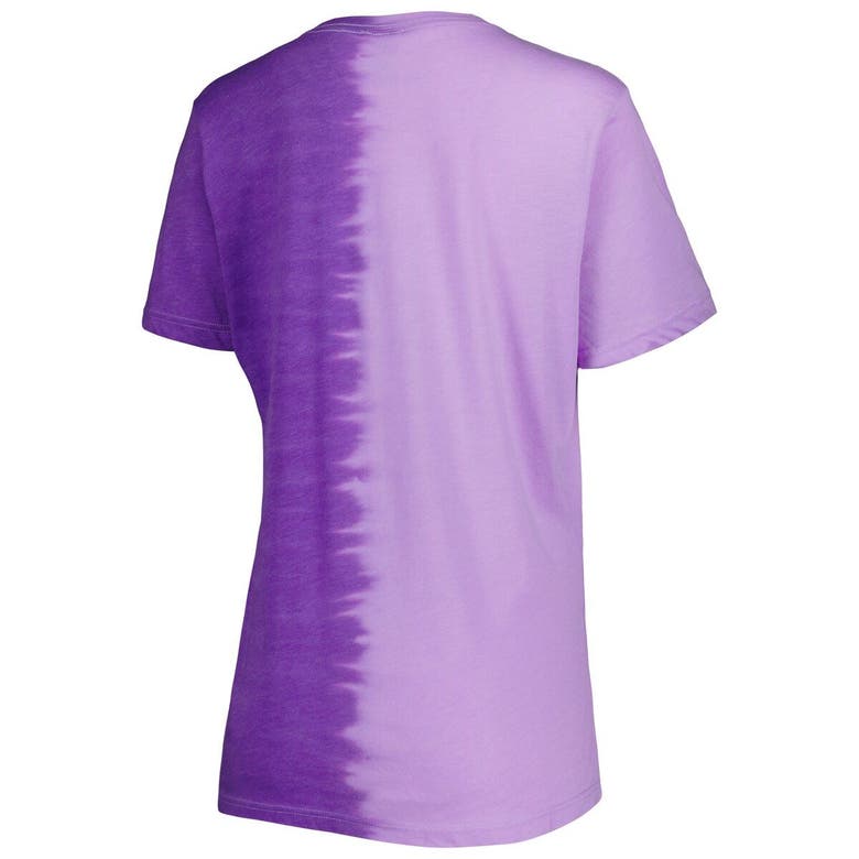 Shop Gameday Couture Purple Lsu Tigers Find Your Groove Split-dye T-shirt