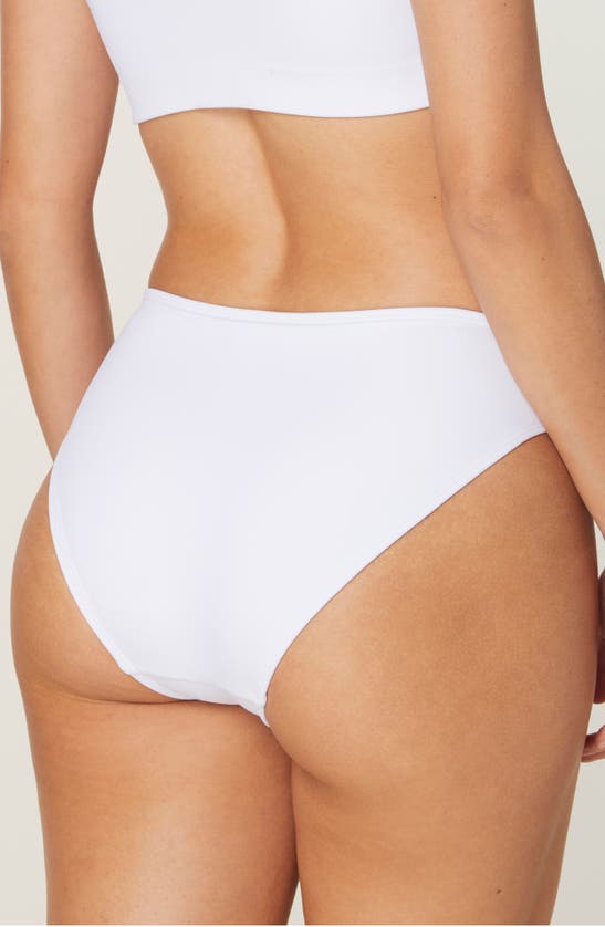 Shop Andie Bikini Bottoms In White