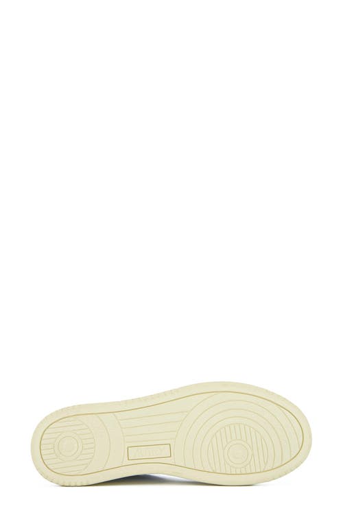 Autry Sneakers In Leat/leat Wht/hny Ylw