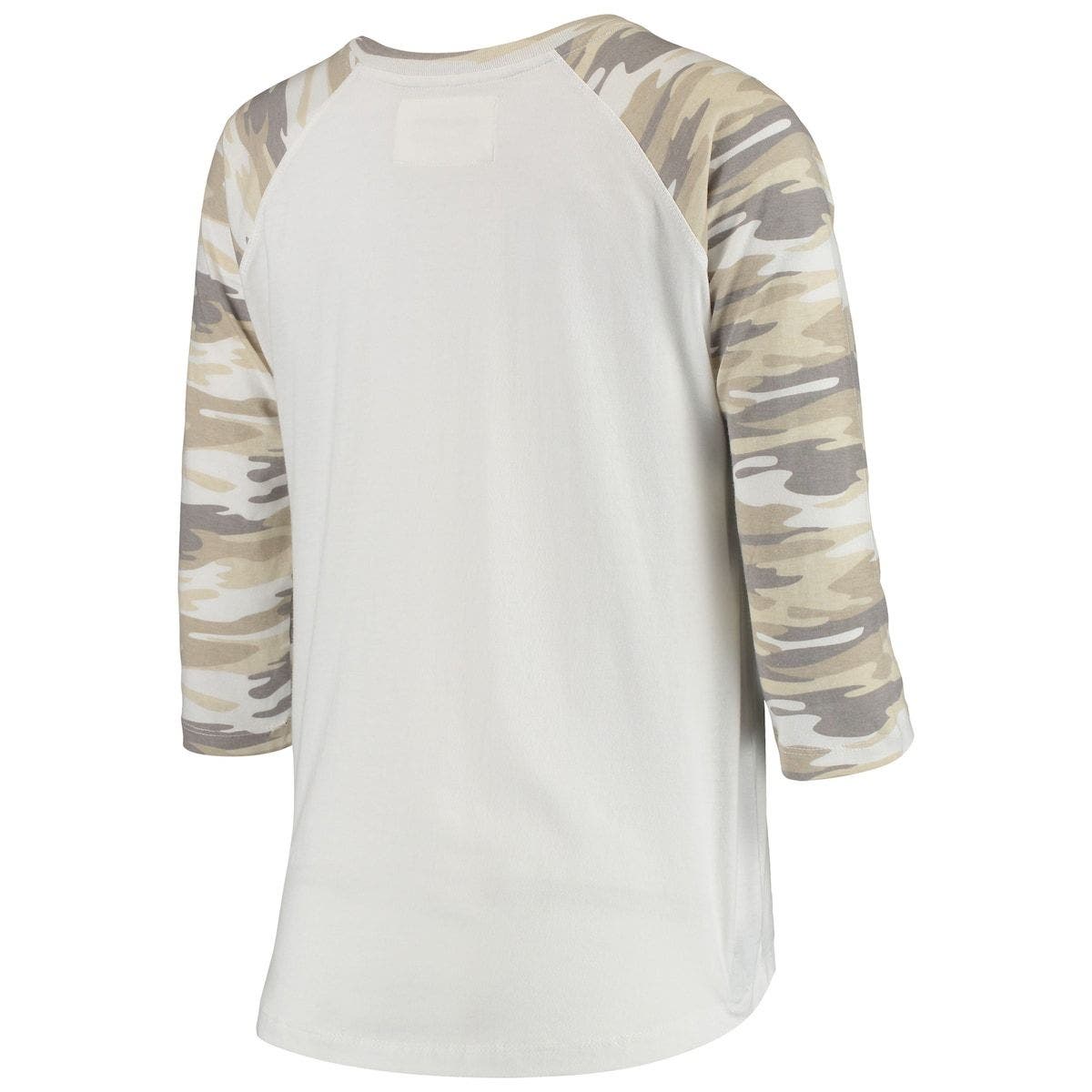 CAMP DAVID Women's White/Camo Army 