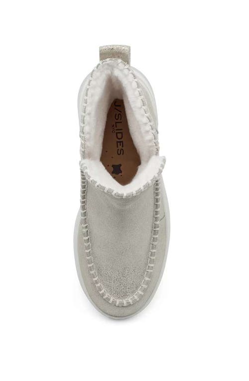 Jslides Footwear Jaja Sneaker In Metallic Light Gold