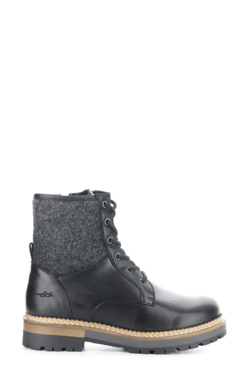 Shop Bos. & Co. Astra Waterproof Boot In Black/cinza