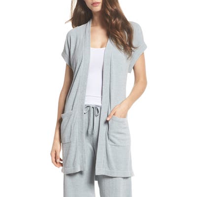 Barefoot Dreams Cozychic Ultra Lite Lounge Cardigan, Blue
