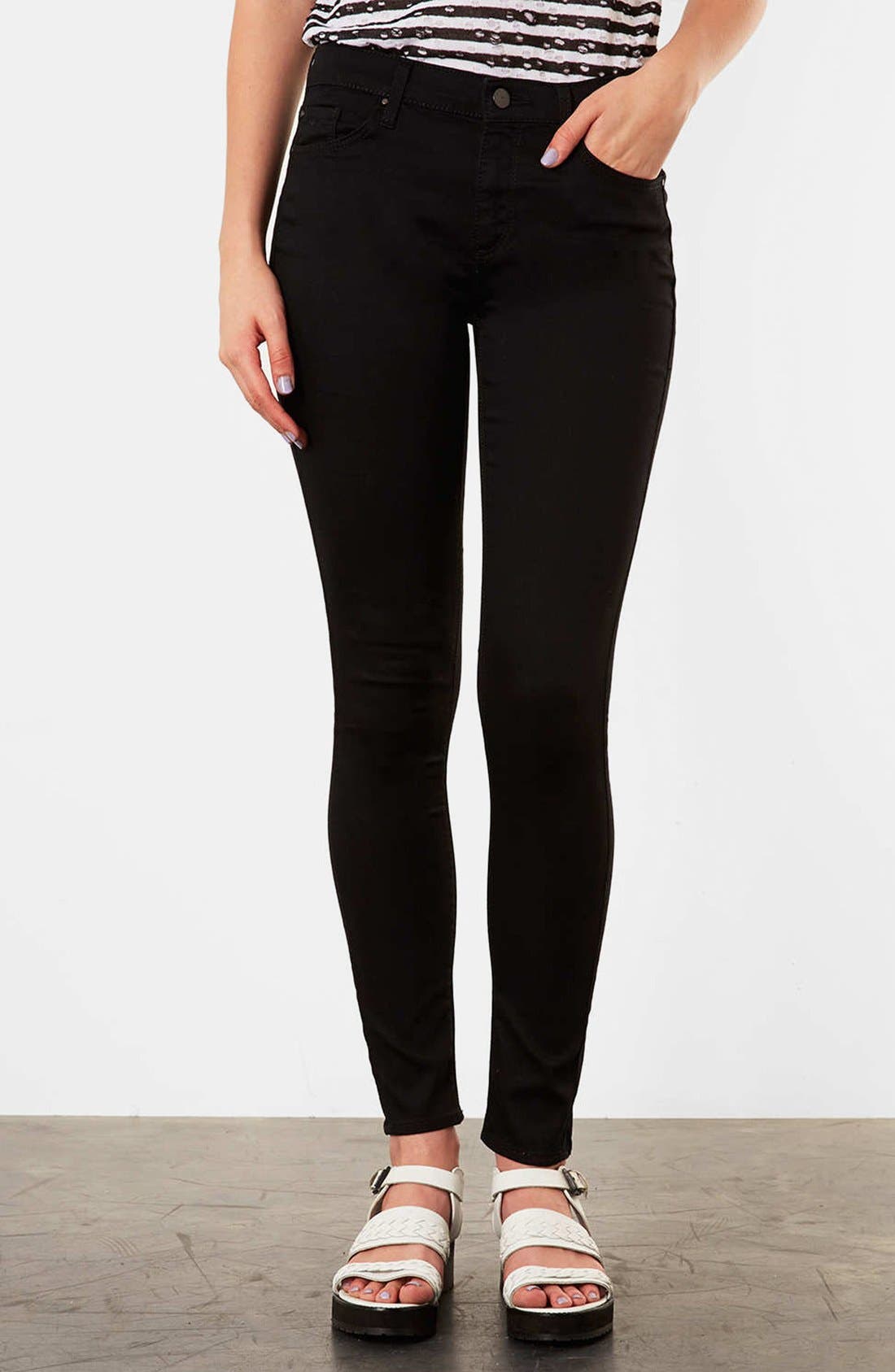 topshop leigh petite jeans