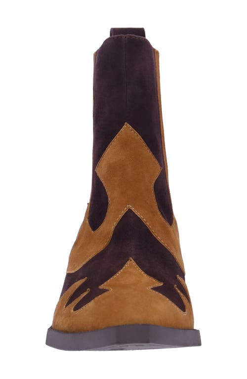 L'amour Des Pieds Veona Chelsea Boot In Coffee/chocolate