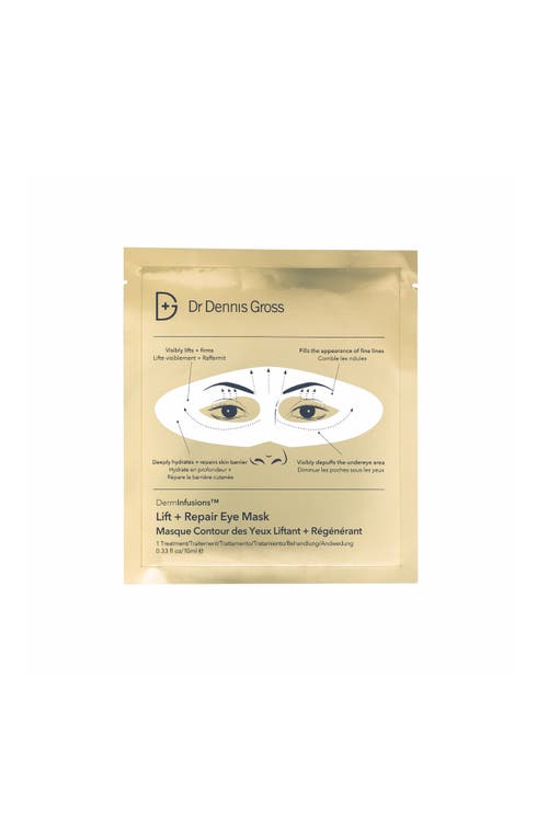 Dr. Dennis Gross Skincare DermInfusions Lift + Repair Eye Mask