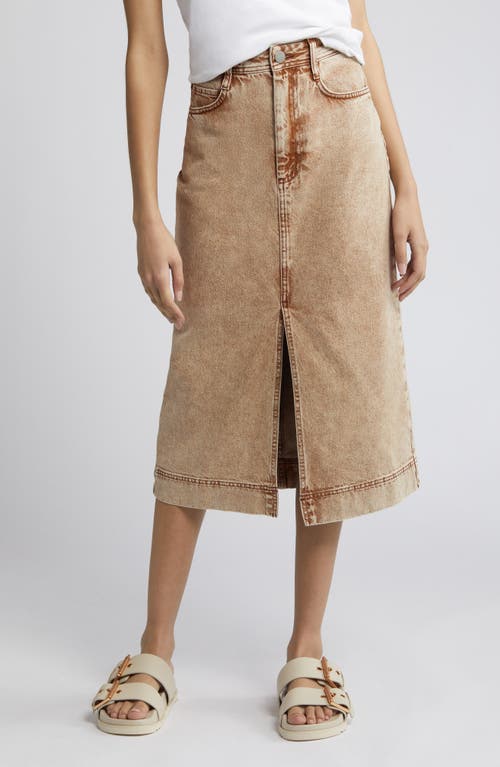 Treasure & Bond Denim Midi Skirt at Nordstrom,