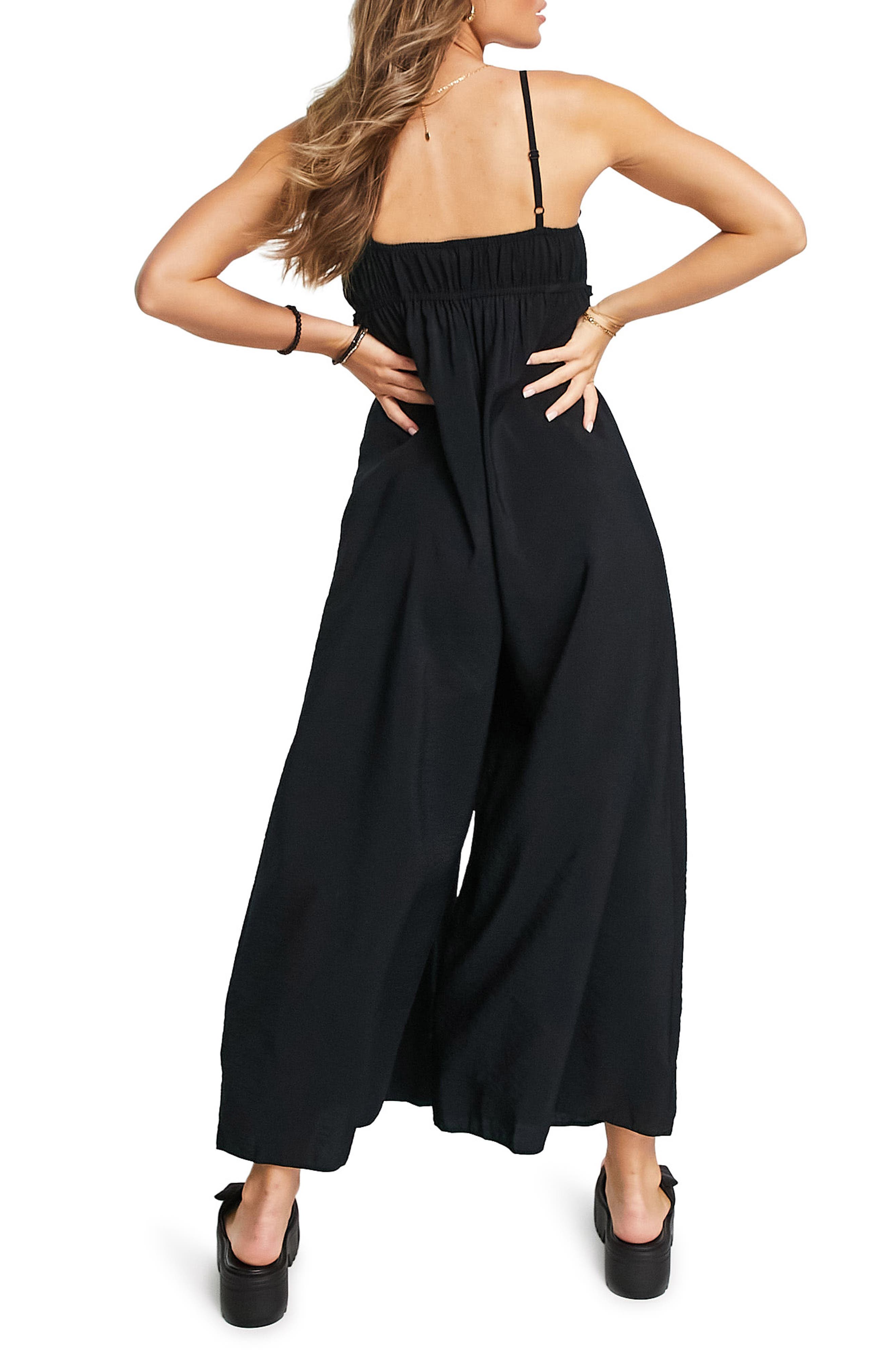 topshop wide leg jumpsuit