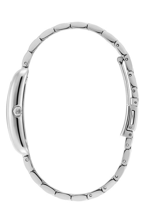 Olivia Burton Women's Grove Silver Stainless Steel Watch 23mm In Silver/ Earl Grey