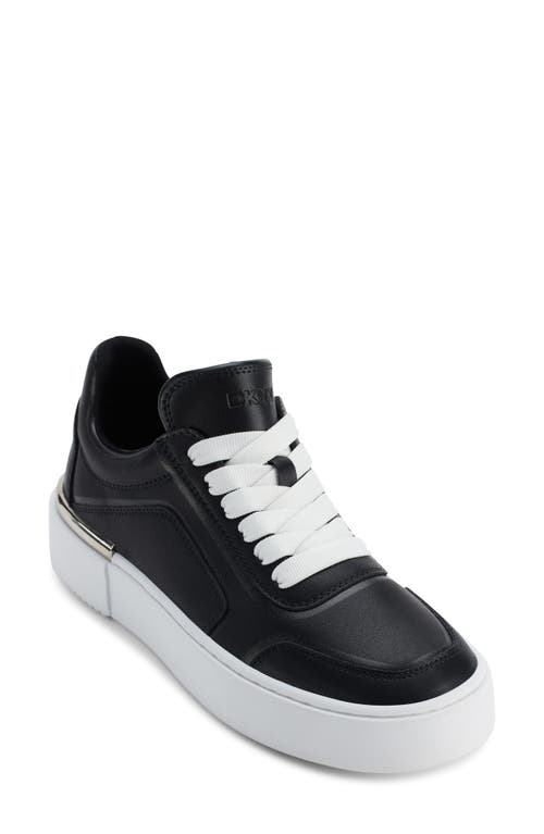 Shop Dkny Baylor Platform Sneaker In Black