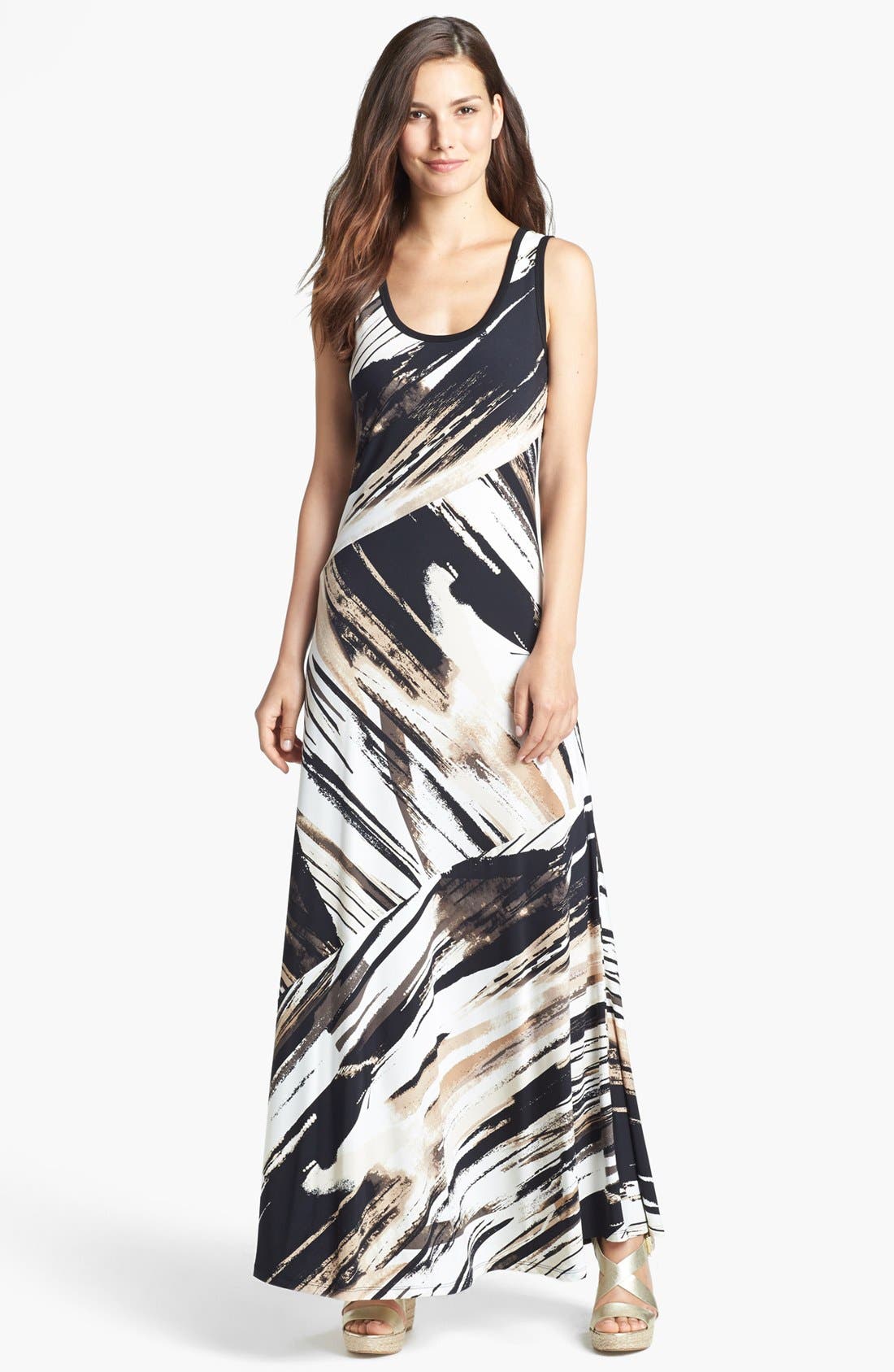 Calvin Klein Bias Cut Maxi Dress Nordstrom