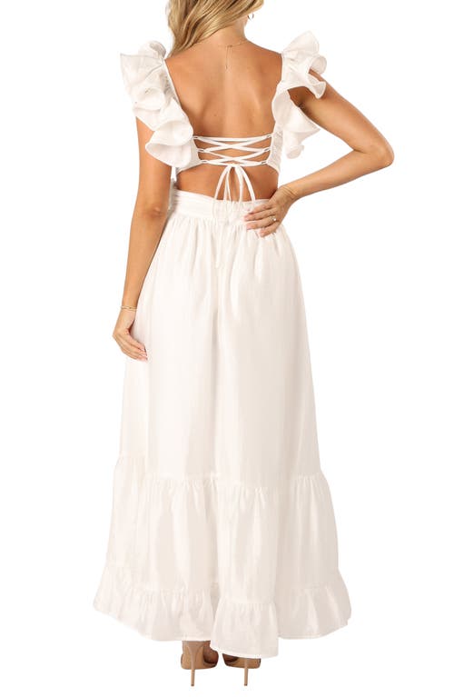 Petal And Pup Petal & Pup Josey Ruffle Dress In White
