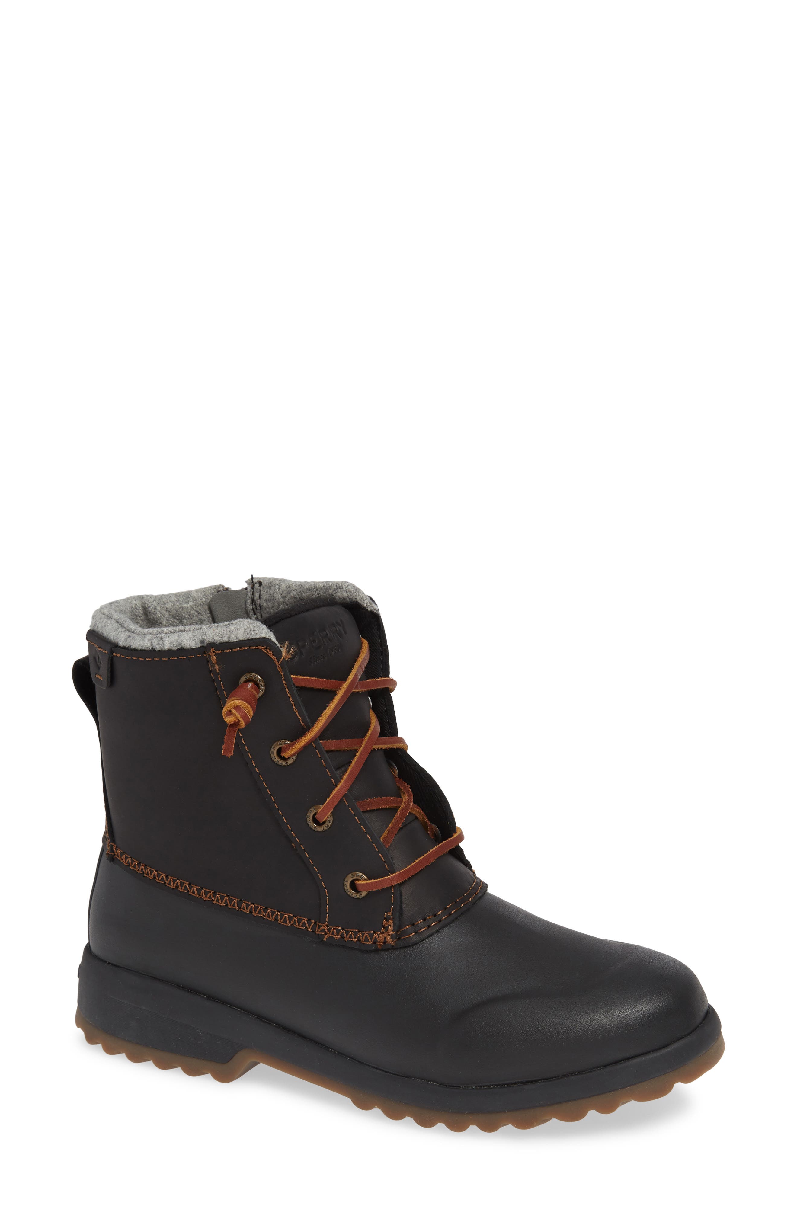 sperry maritime repel boot black