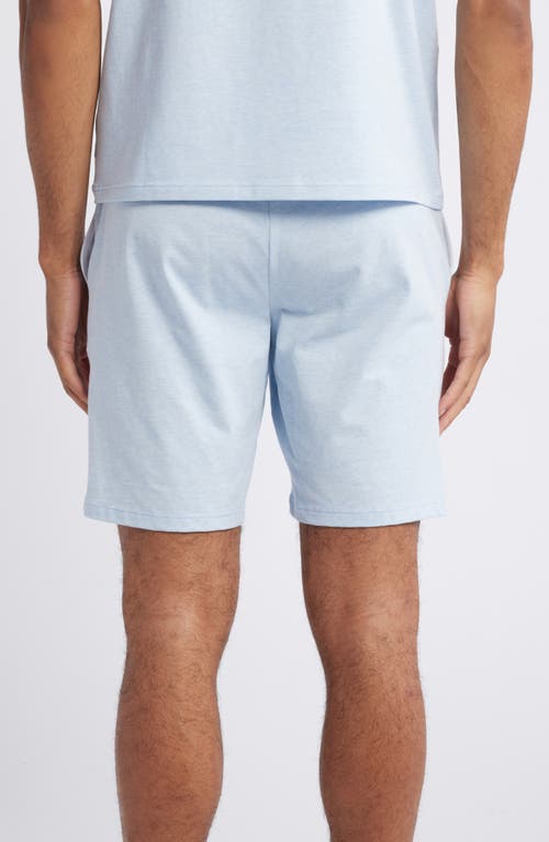 Shop Hugo Boss Boss Drawstring Waist Shorts In Light Blue